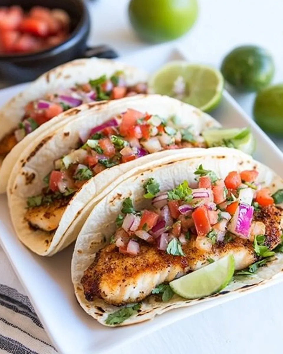 Baked Fish Tacos