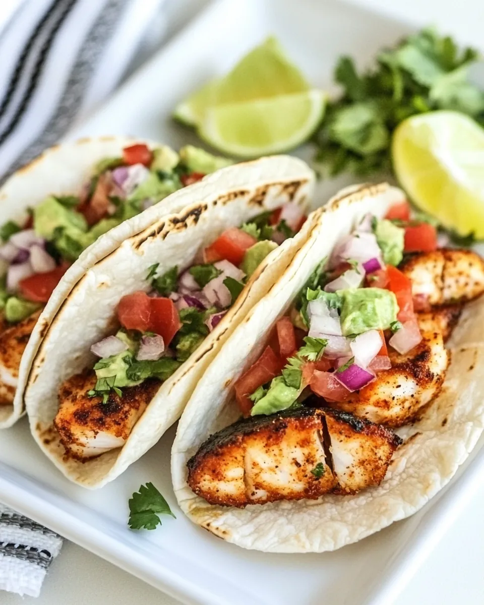 Baked Fish Tacos