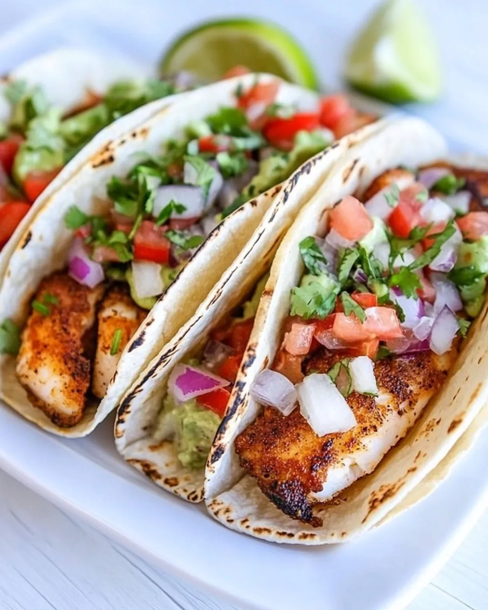 Baked Fish Tacos