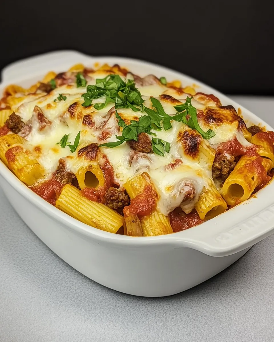 Baked Rigatoni