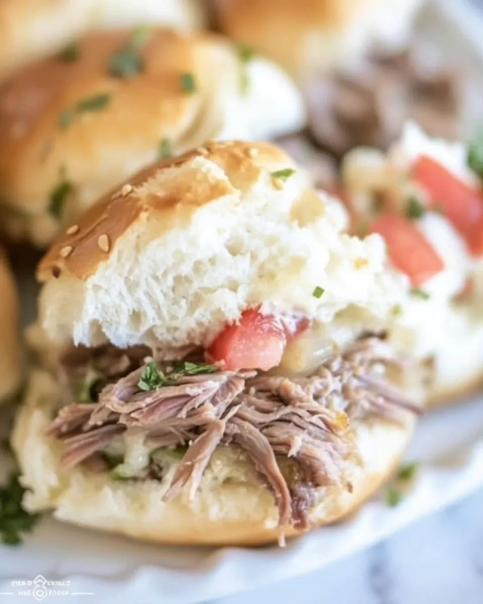 Baked Roast Beef Sliders