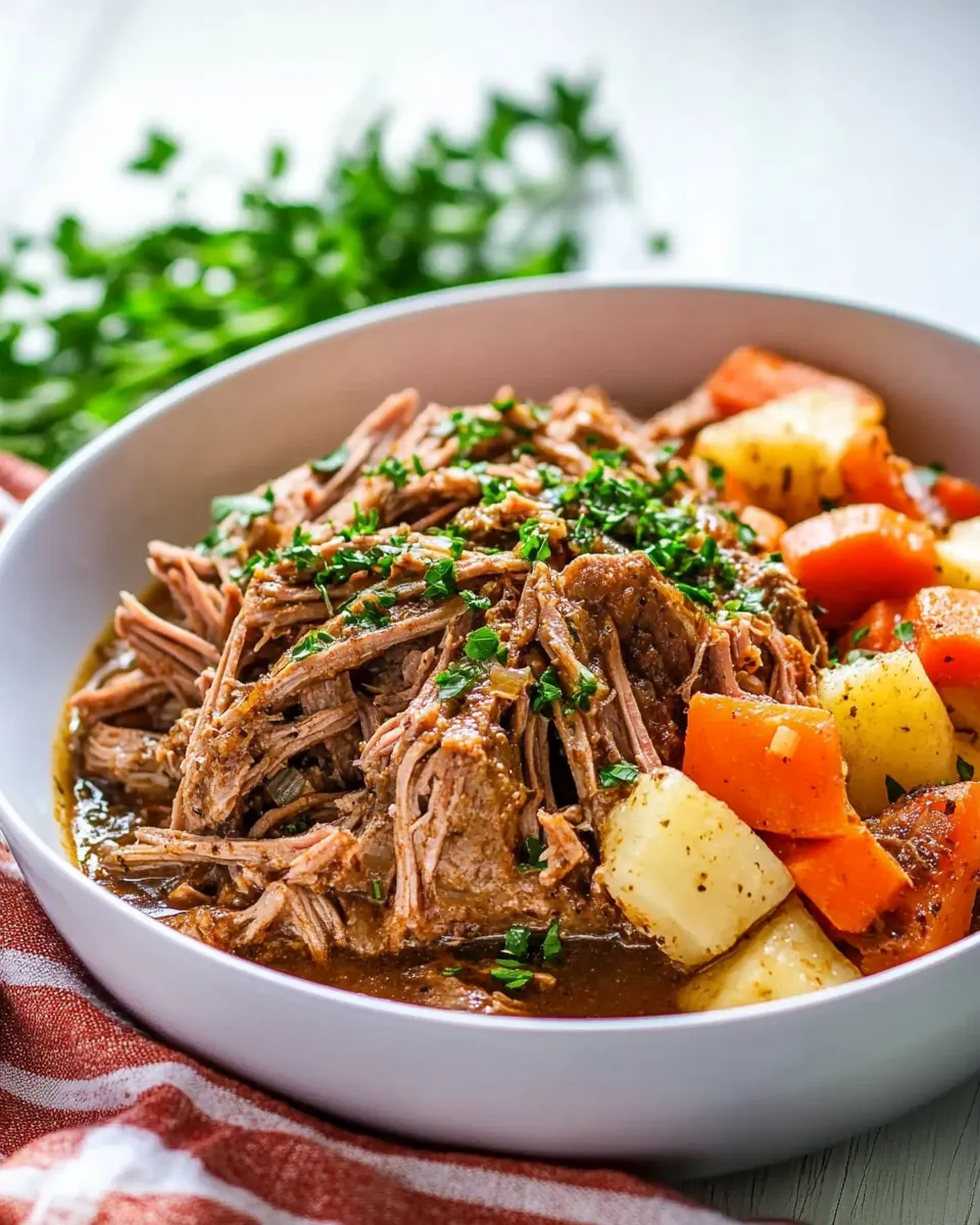 Balsamic Crock Pot Roast