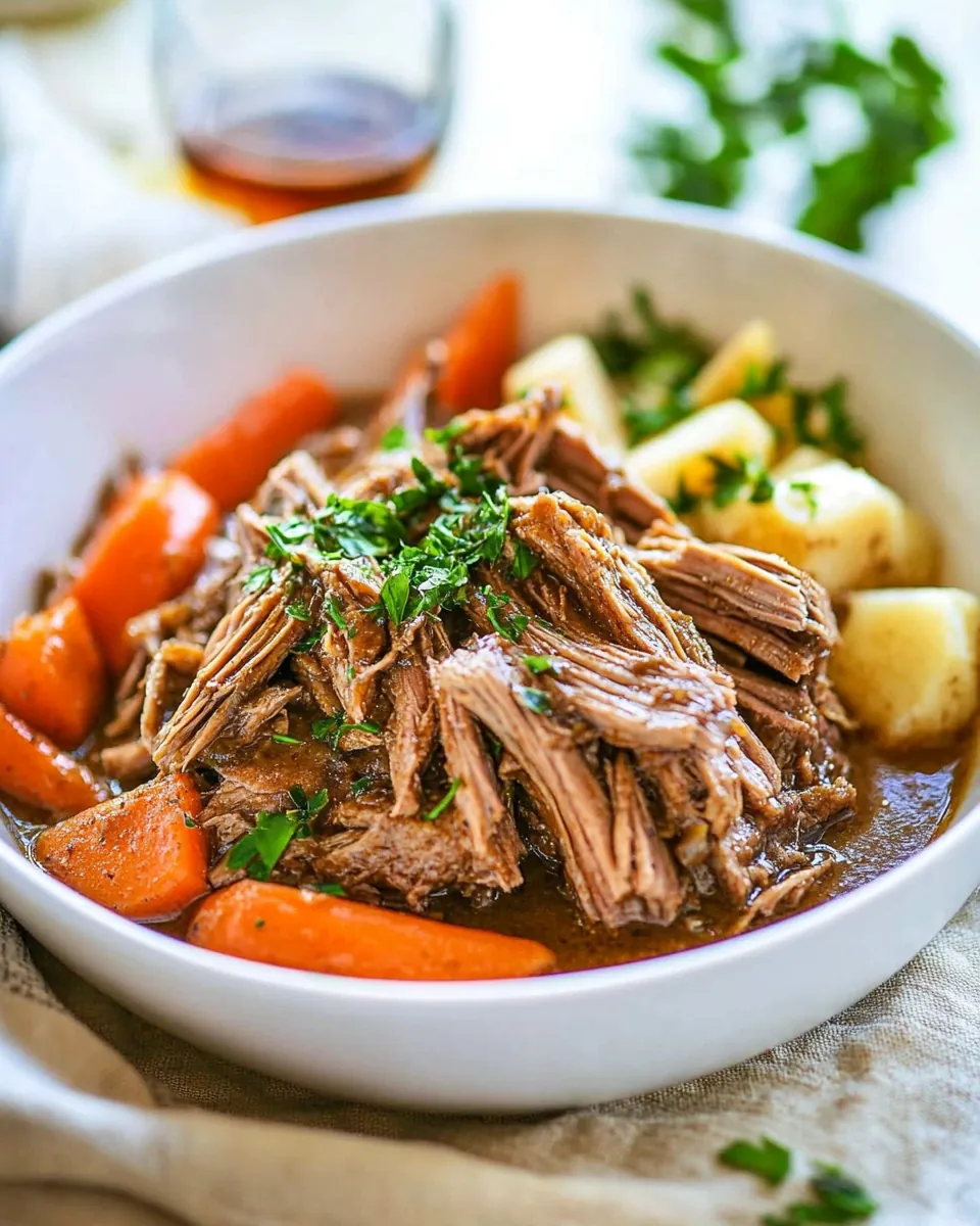 Balsamic Crock Pot Roast