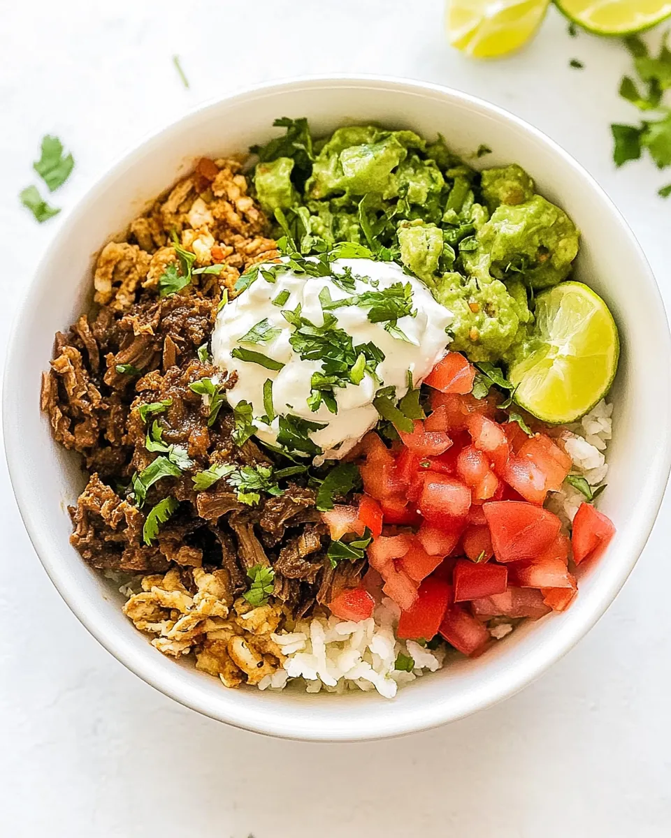 Barbacoa Burrito Bowls
