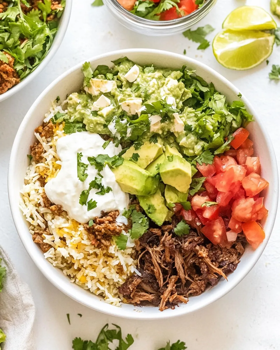 Barbacoa Burrito Bowls