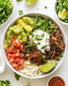 Barbacoa Burrito Bowls