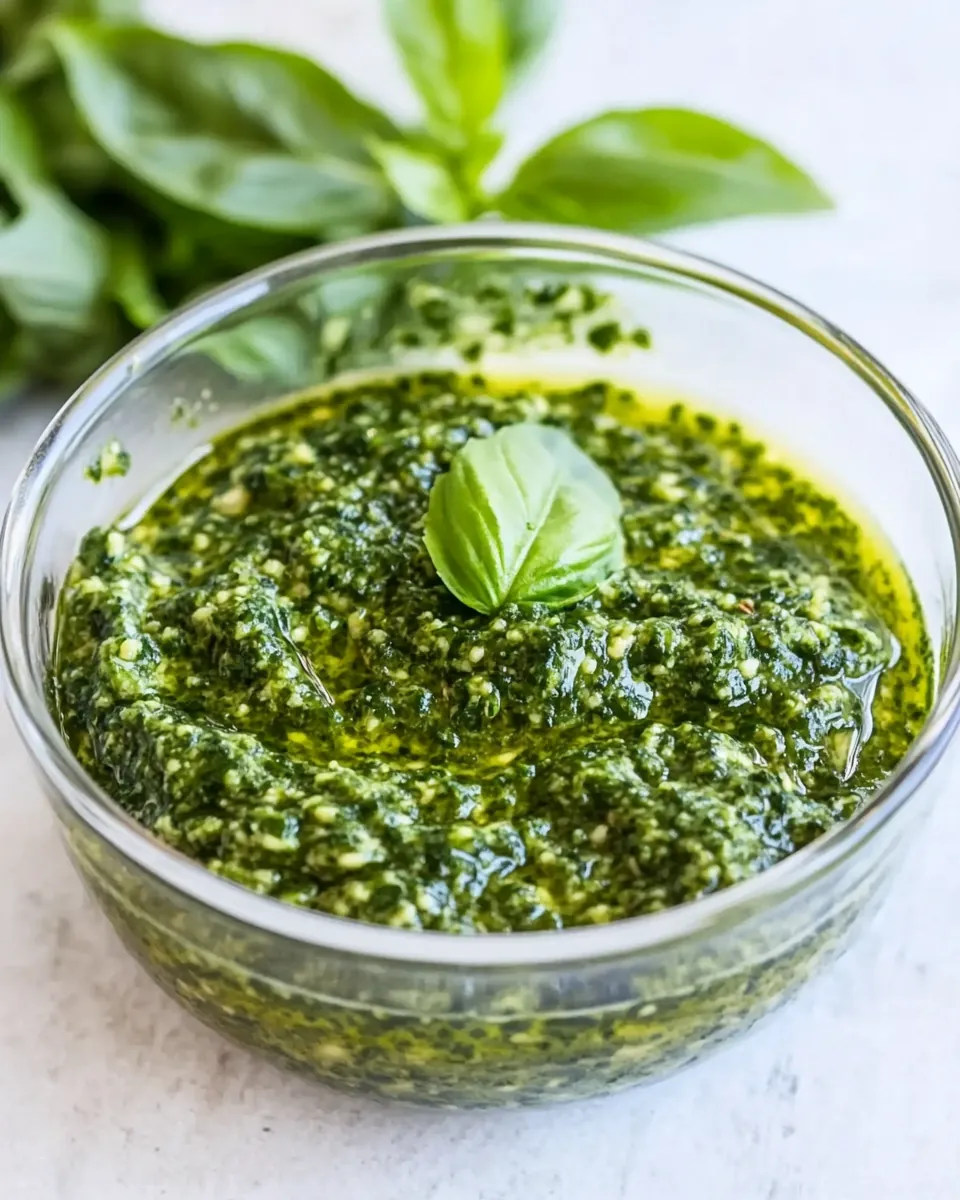 Basil Pesto Recipe