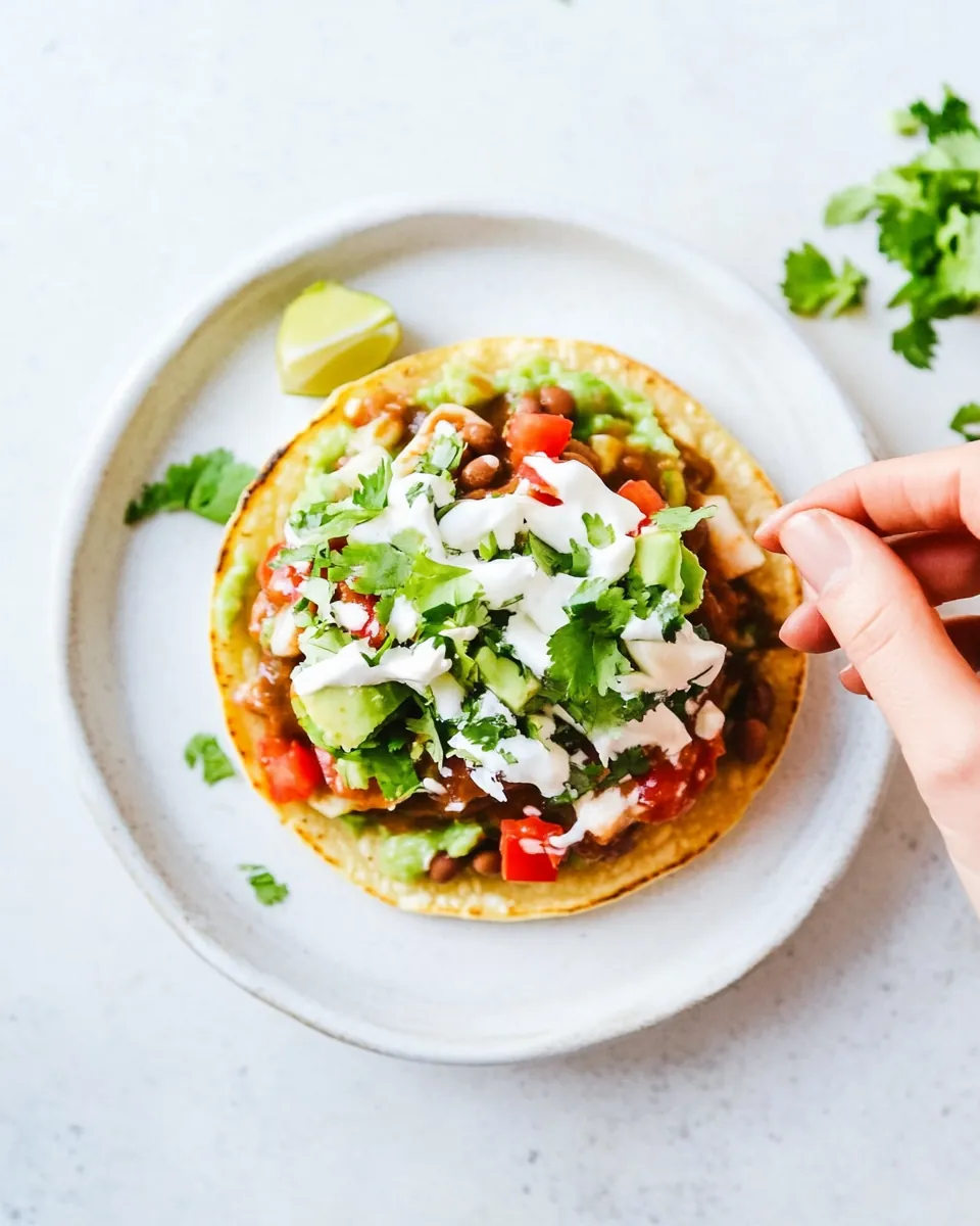 Bean Tostadas