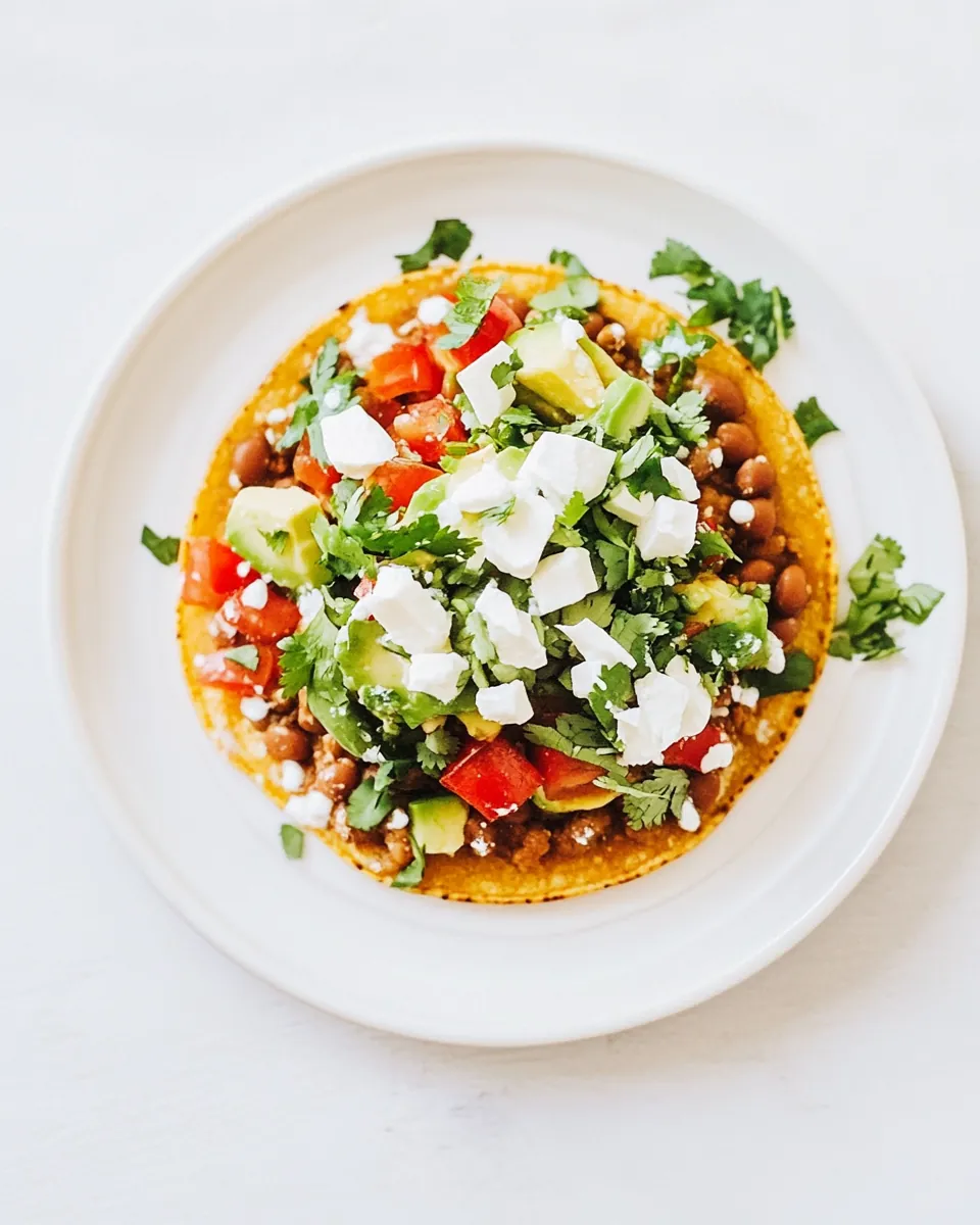 Bean Tostadas
