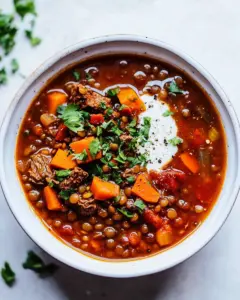 Beef Lentil Soup
