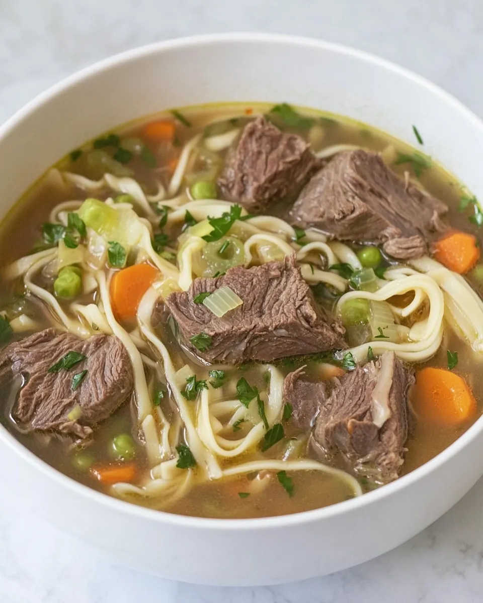 Beef Noodle Soup