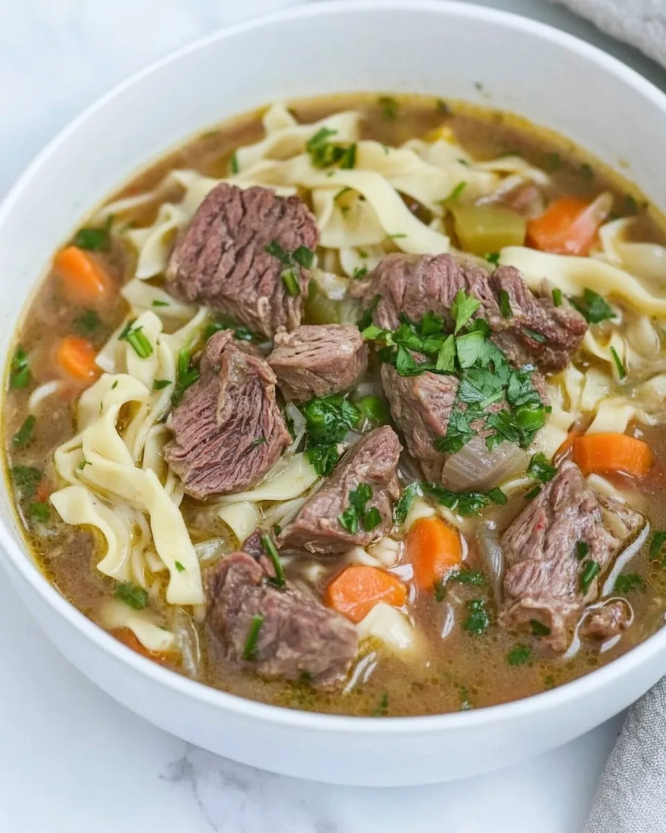 Beef Noodle Soup