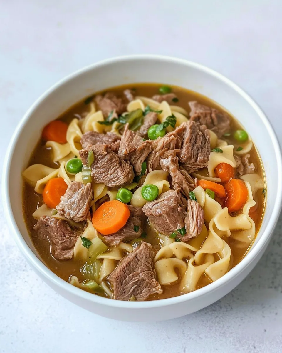 Beef Noodle Soup