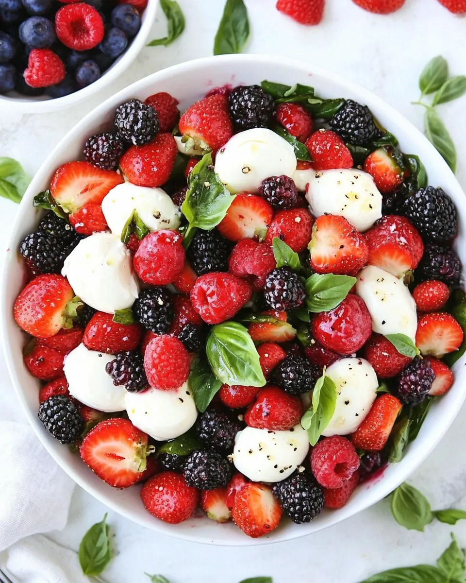 Berry Caprese Salad