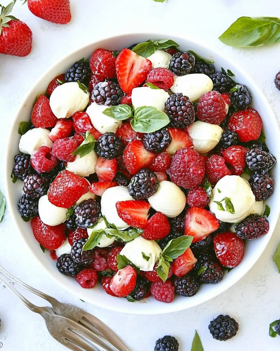 Berry Caprese Salad