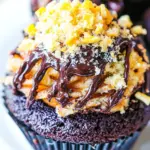 German Chocolate Cupcakes