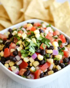 Black Bean Corn Salsa