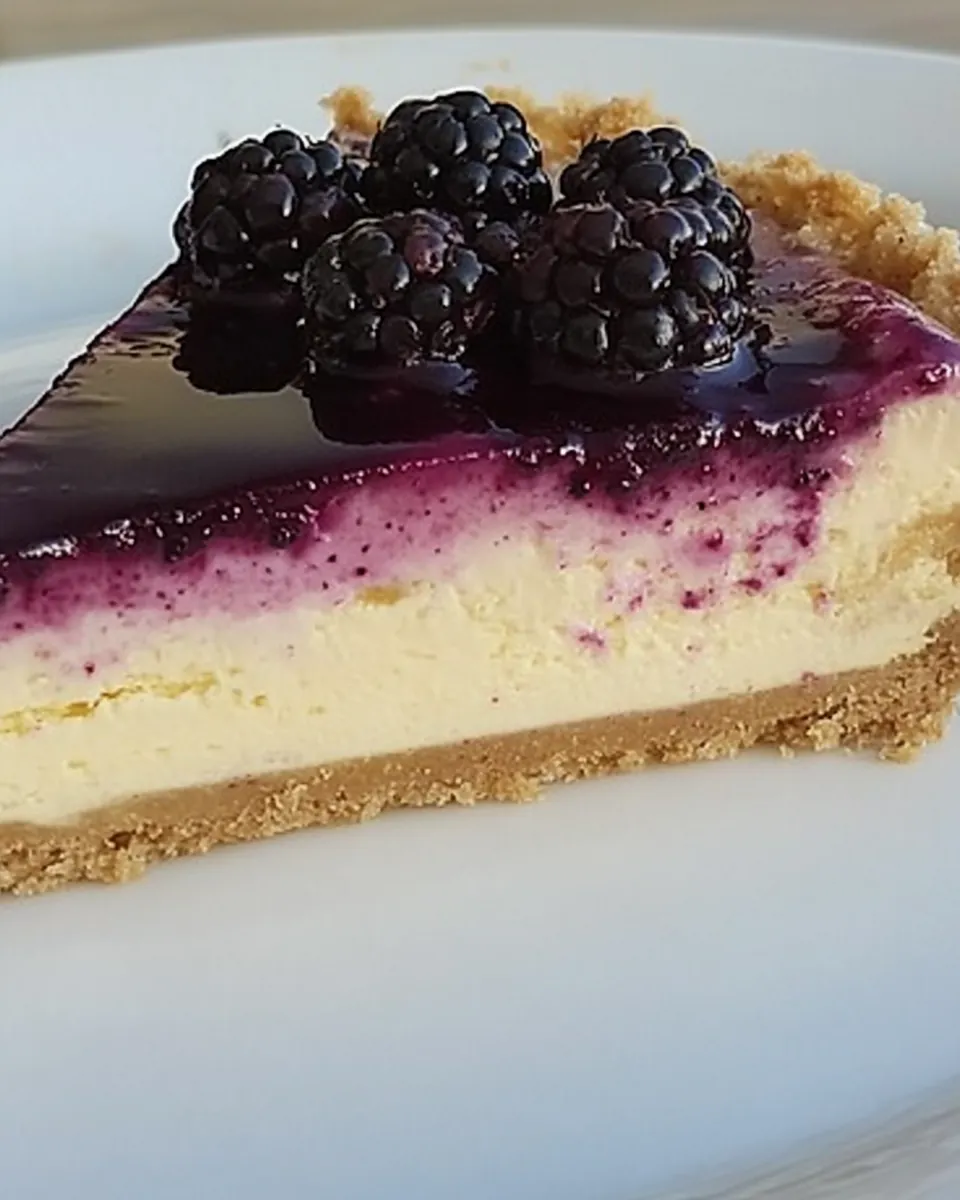 Blackberry Cheesecake