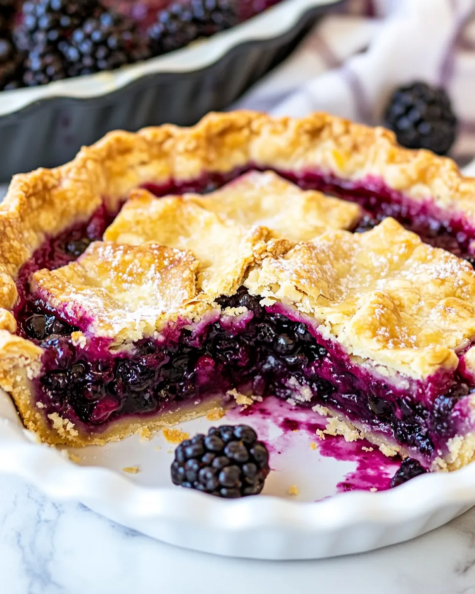 Blackberry Pie