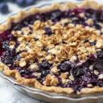 Blueberry Crumble Pie