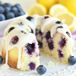Blueberry Lemon Pound Cake