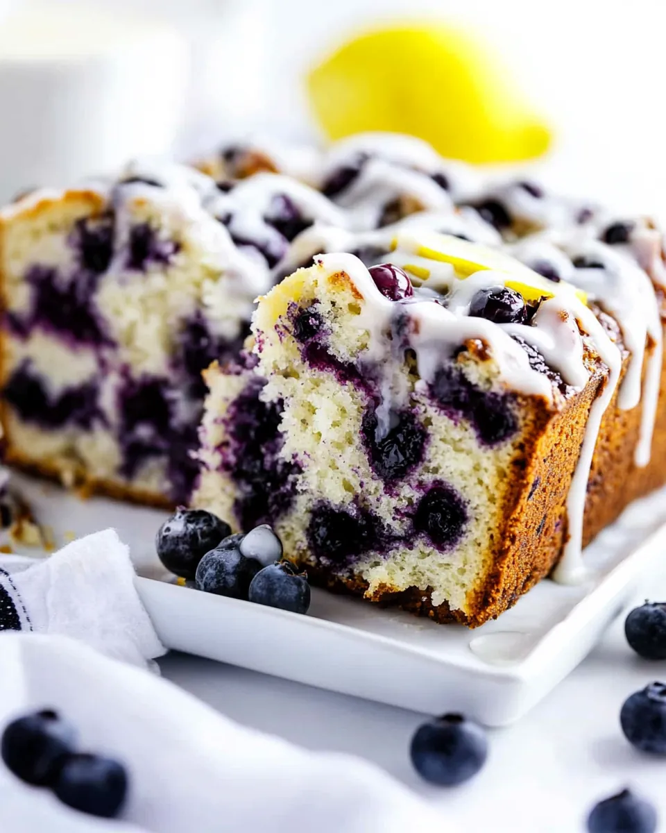 Blueberry Pie Muffin Bread