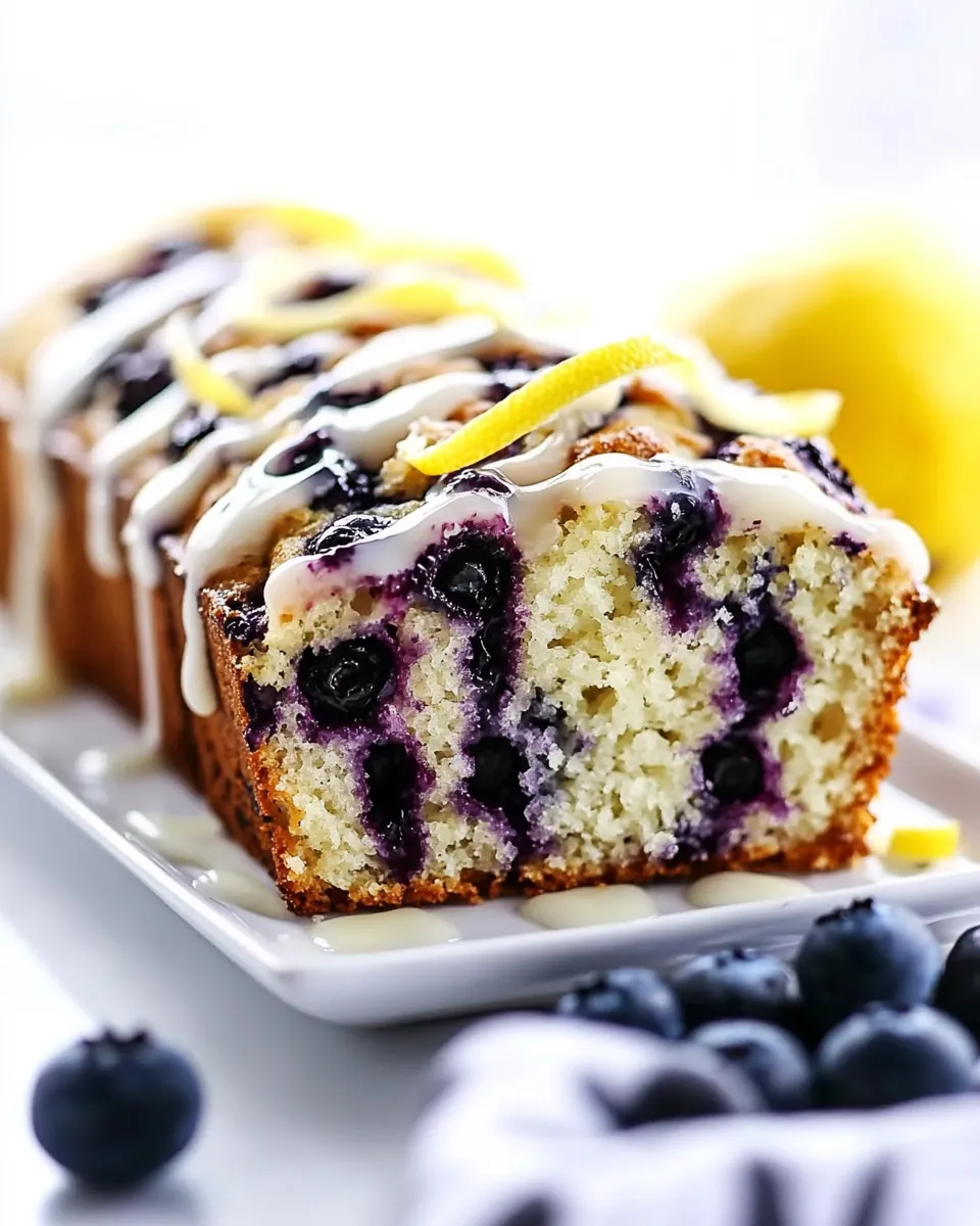 Blueberry Pie Muffin Bread
