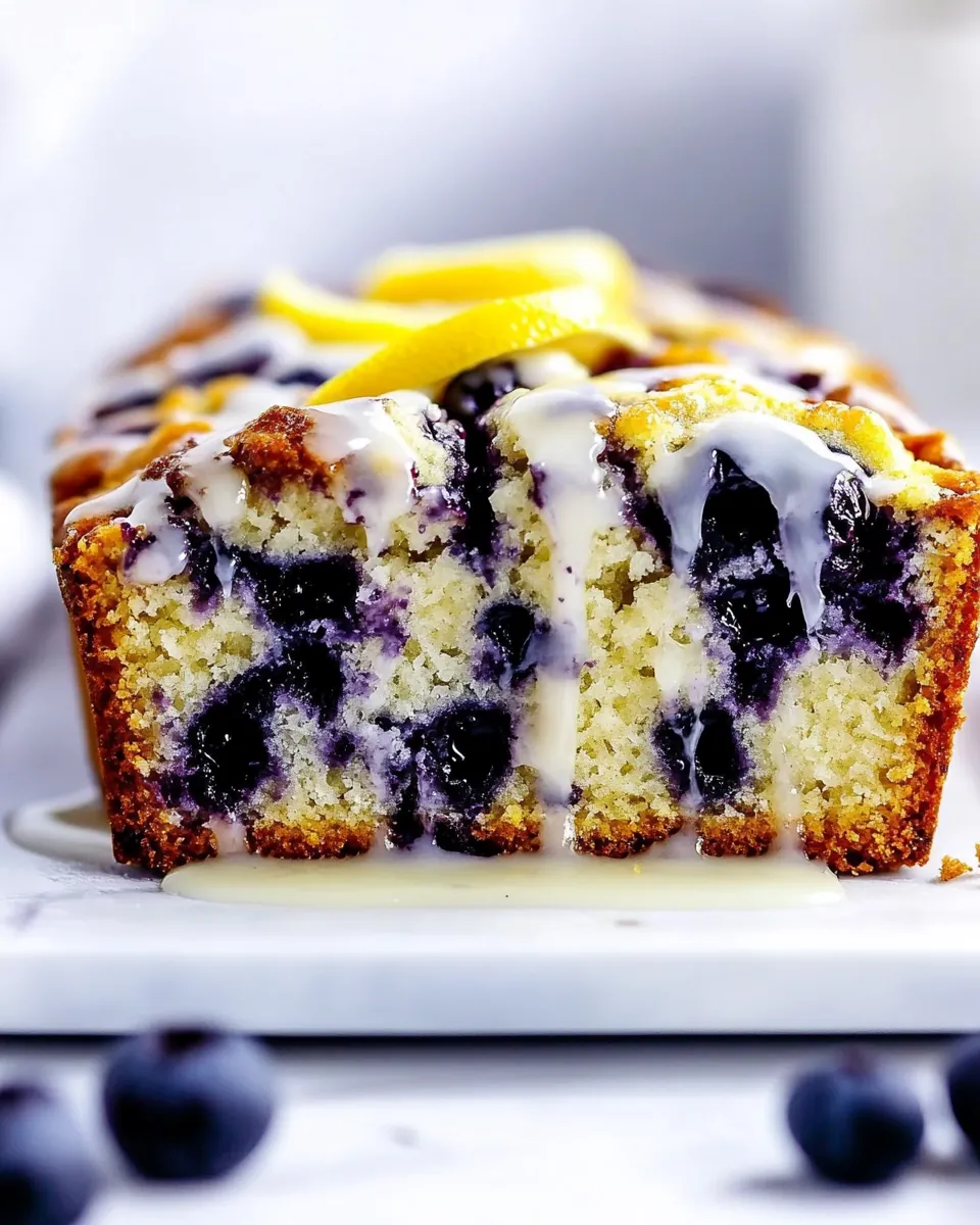 Blueberry Pie Muffin Bread