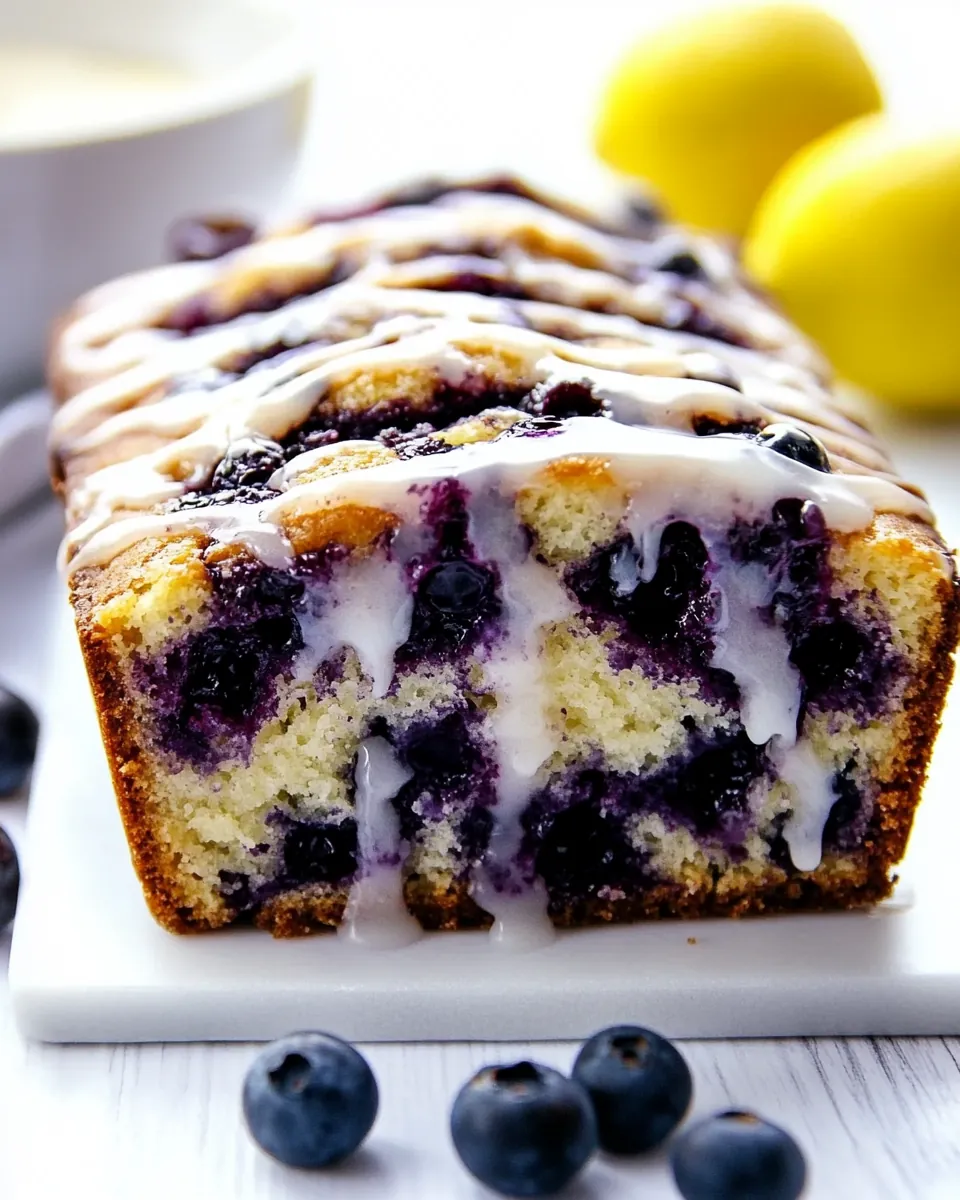 Blueberry Pie Muffin Bread