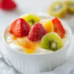Brûléed Yogurt with Fresh Fruit