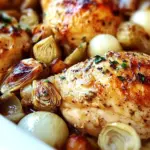 Braised Chicken With Artichokes Pearl Onions