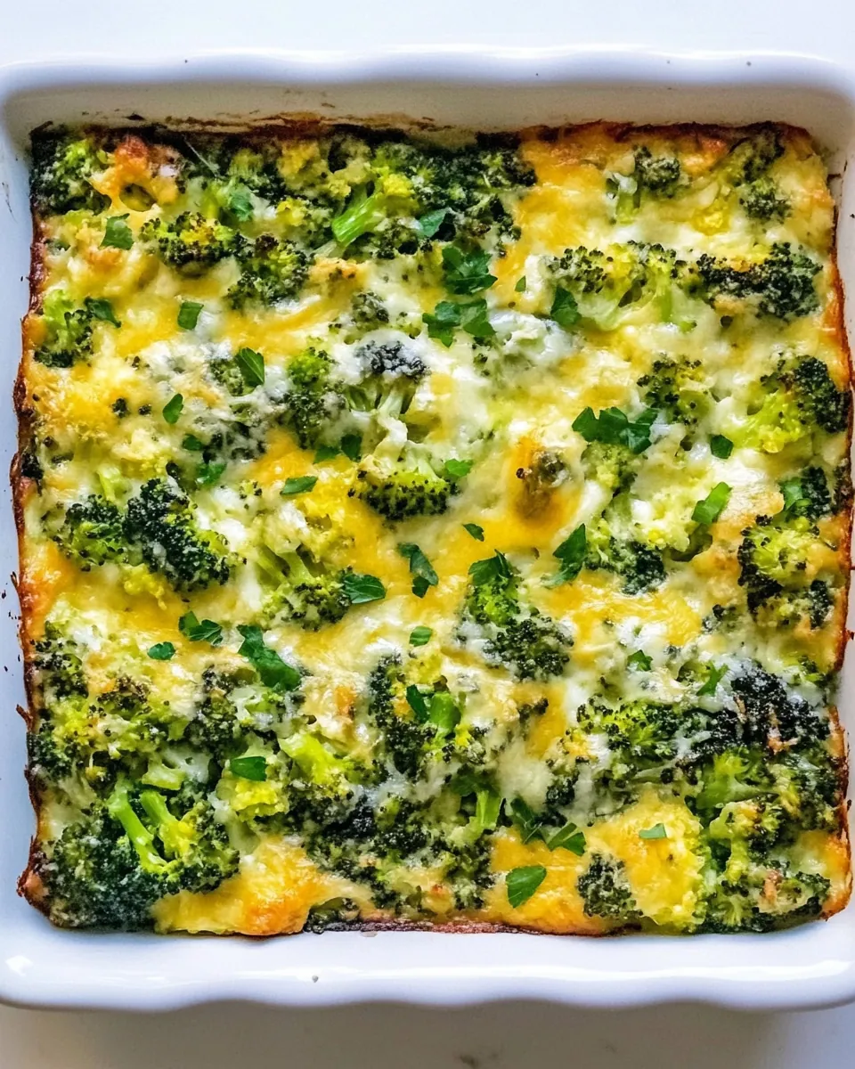 Breakfast Broccoli Bake