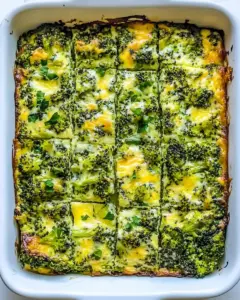 Breakfast Broccoli Bake