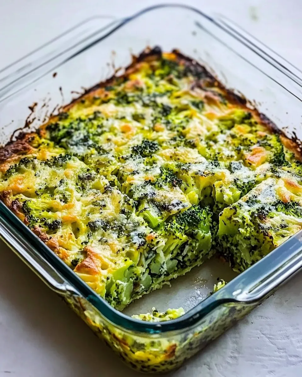 Breakfast Broccoli Bake
