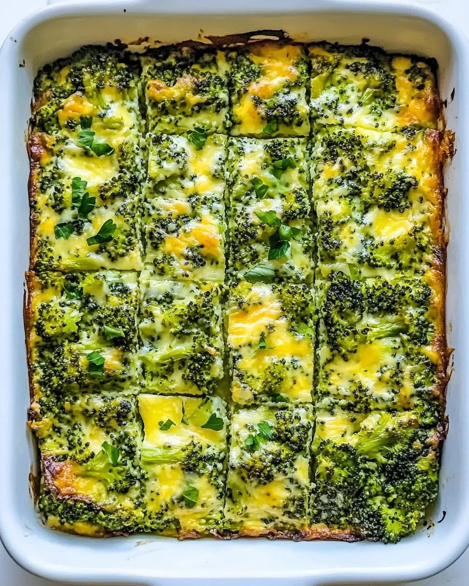 Breakfast Broccoli Bake