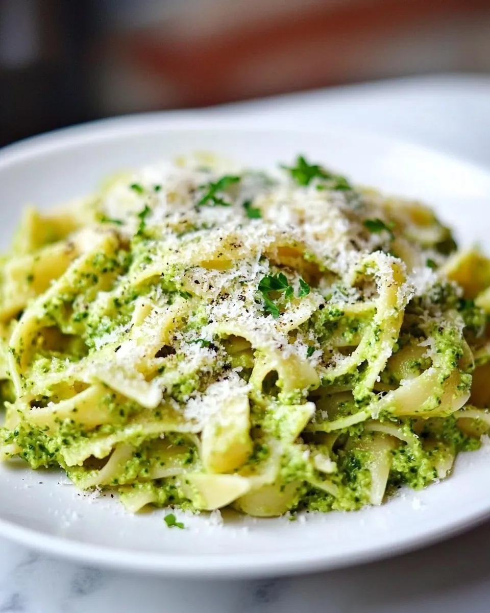 Broccoli Pesto Pasta