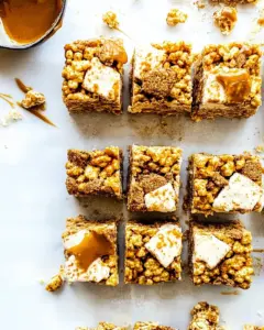 Brown Butter Biscoff Rice Krispie Treats