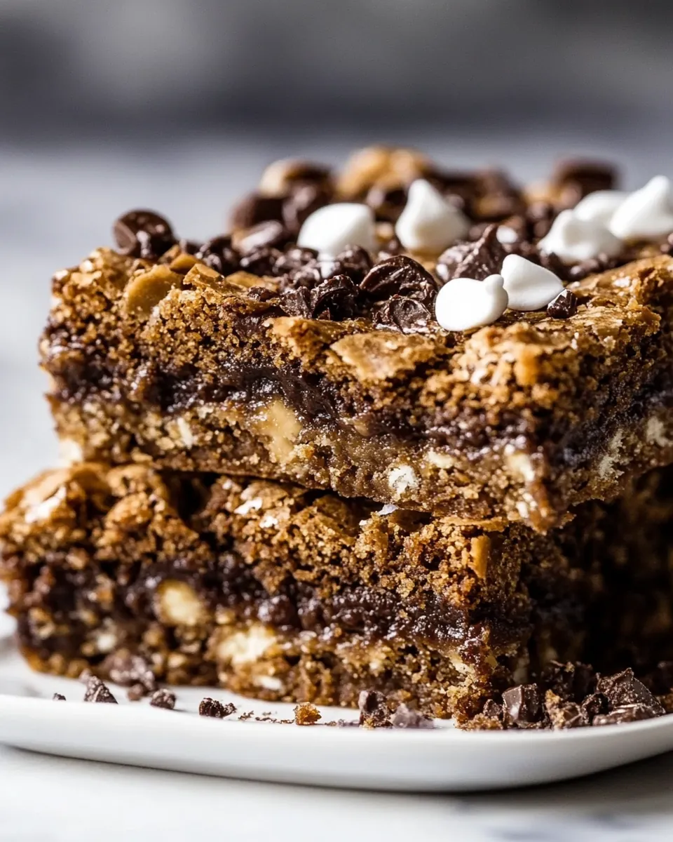 Brown Butter Espresso Toffee Blondies