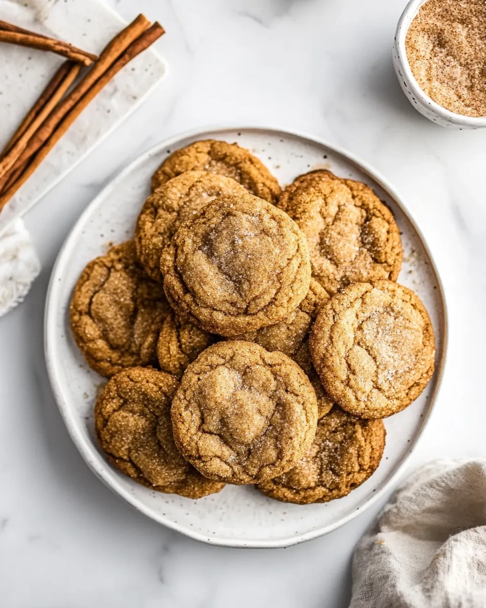 Brown Butter Pumpkin Snickerdoodles