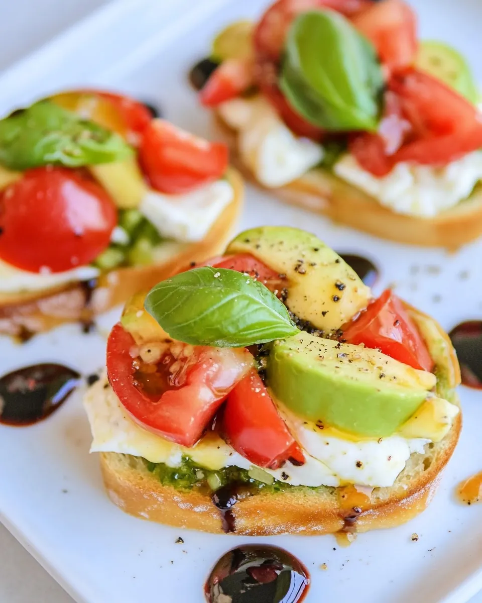 Bruschetta Caprese