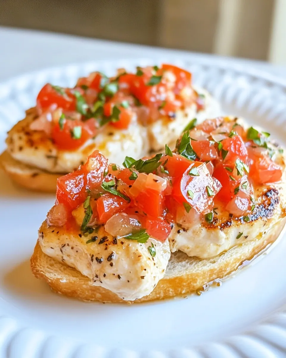 Bruschetta Chicken