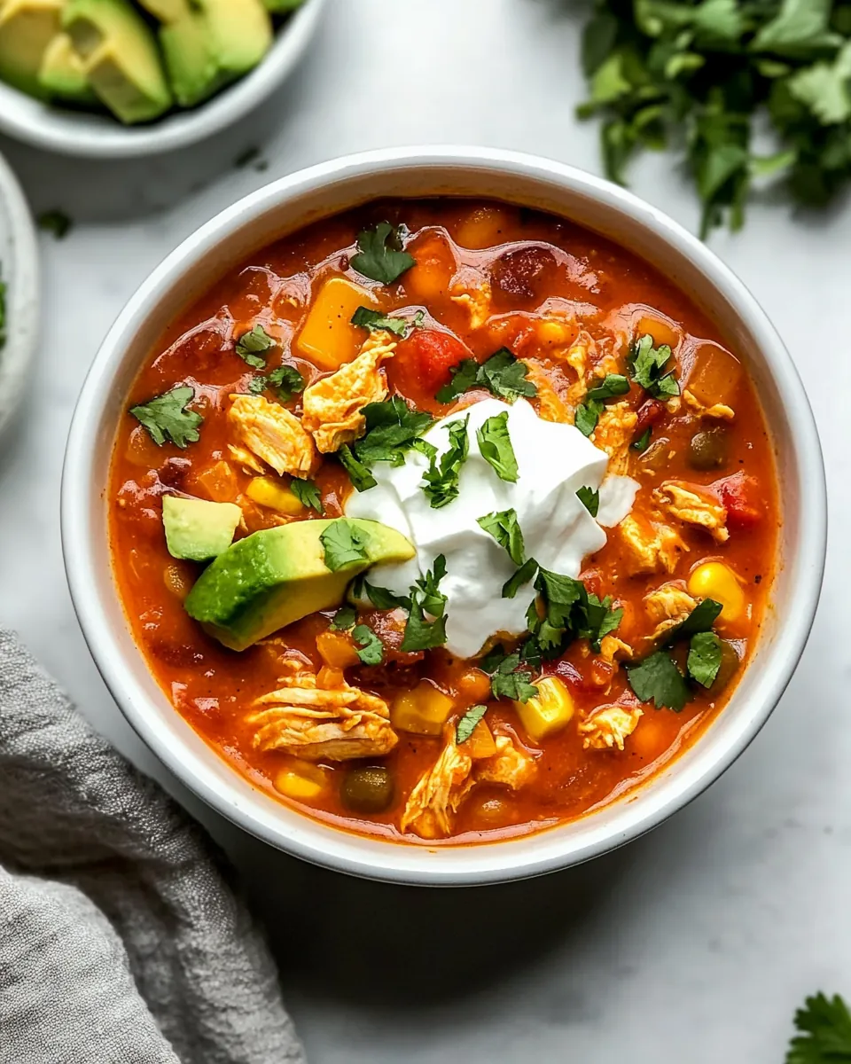 Buffalo Chicken Chili