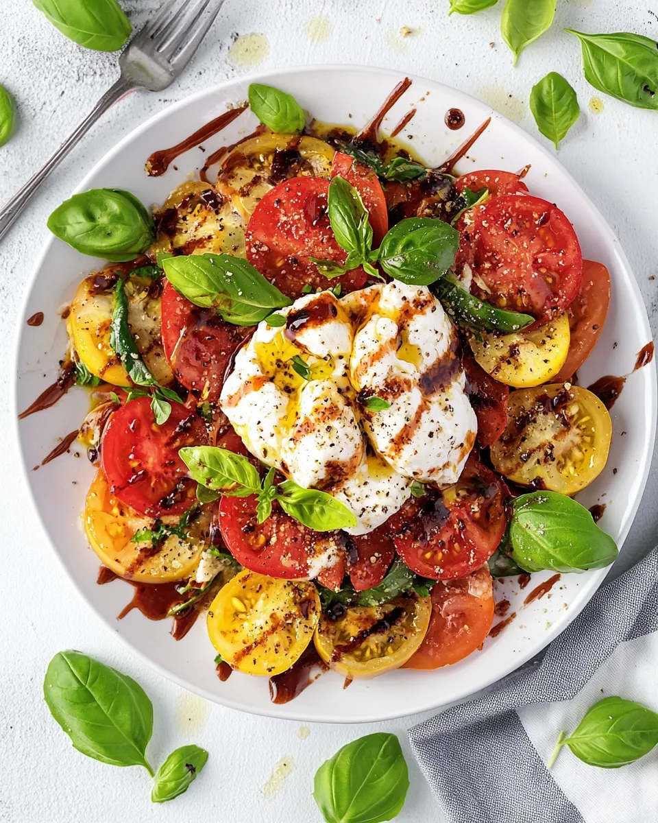 Burrata Caprese Salad