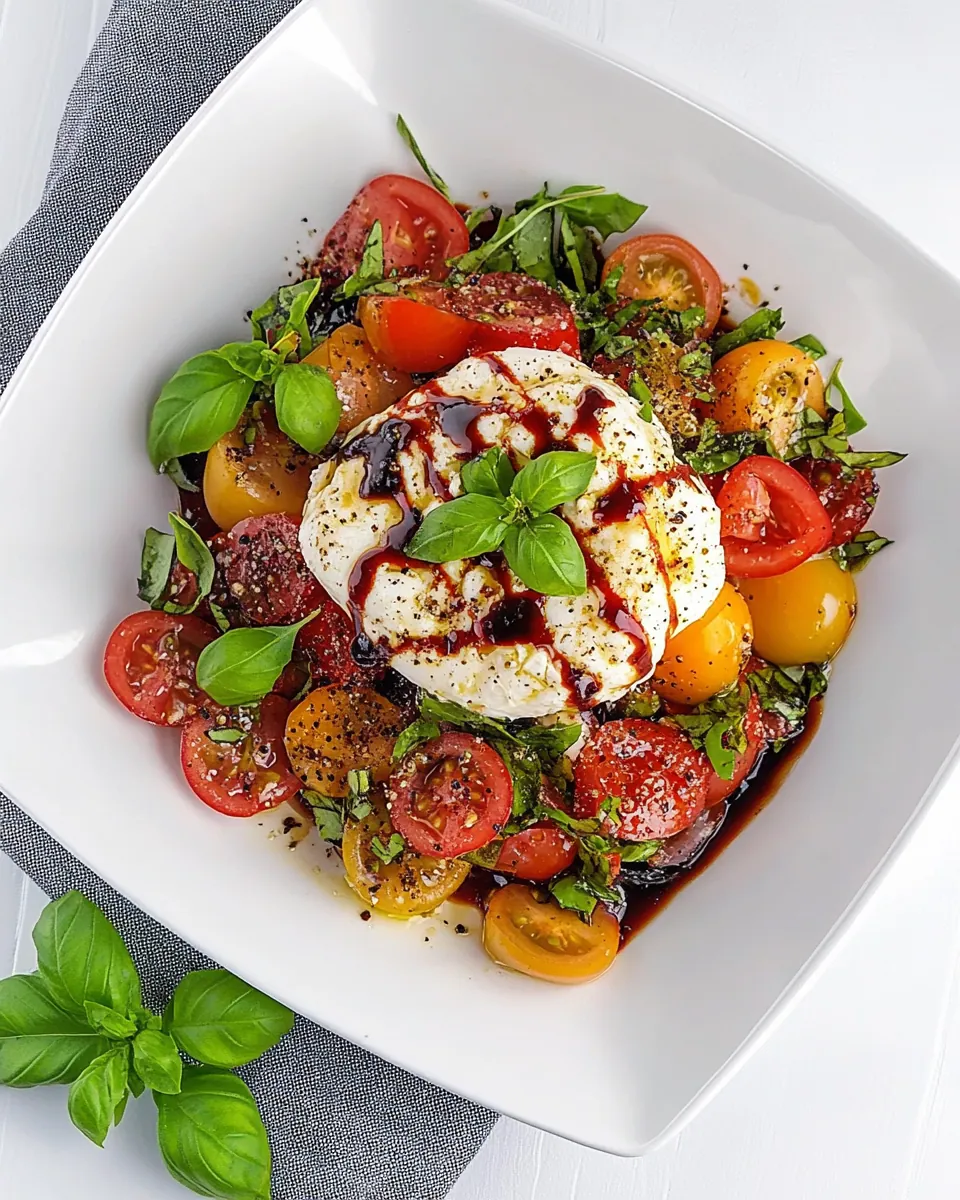 Burrata Caprese Salad