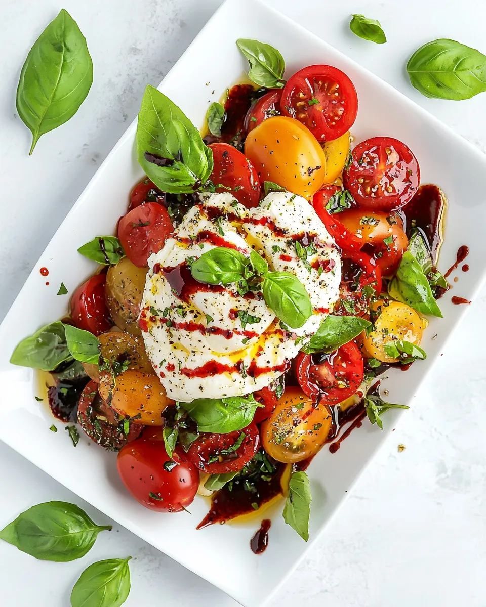 Burrata Caprese Salad