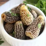 Buttery Pan Fried Morel Mushrooms