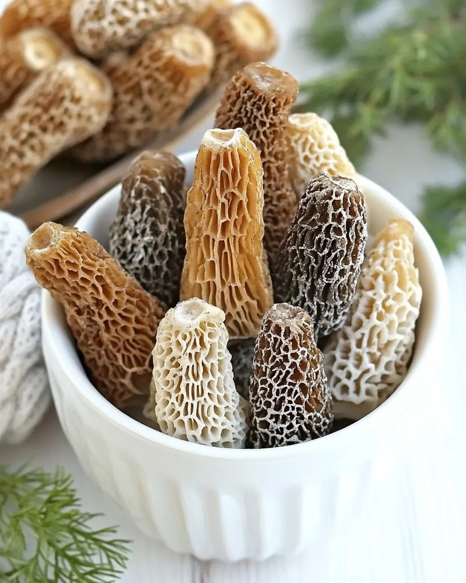 Buttery Pan Fried Morel Mushrooms