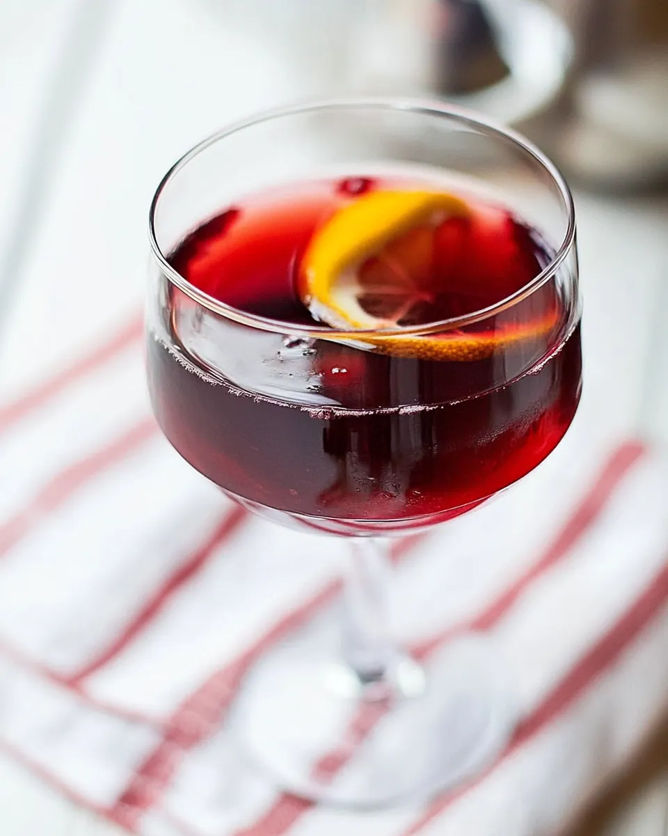 Byrrh Cassis Aperitif