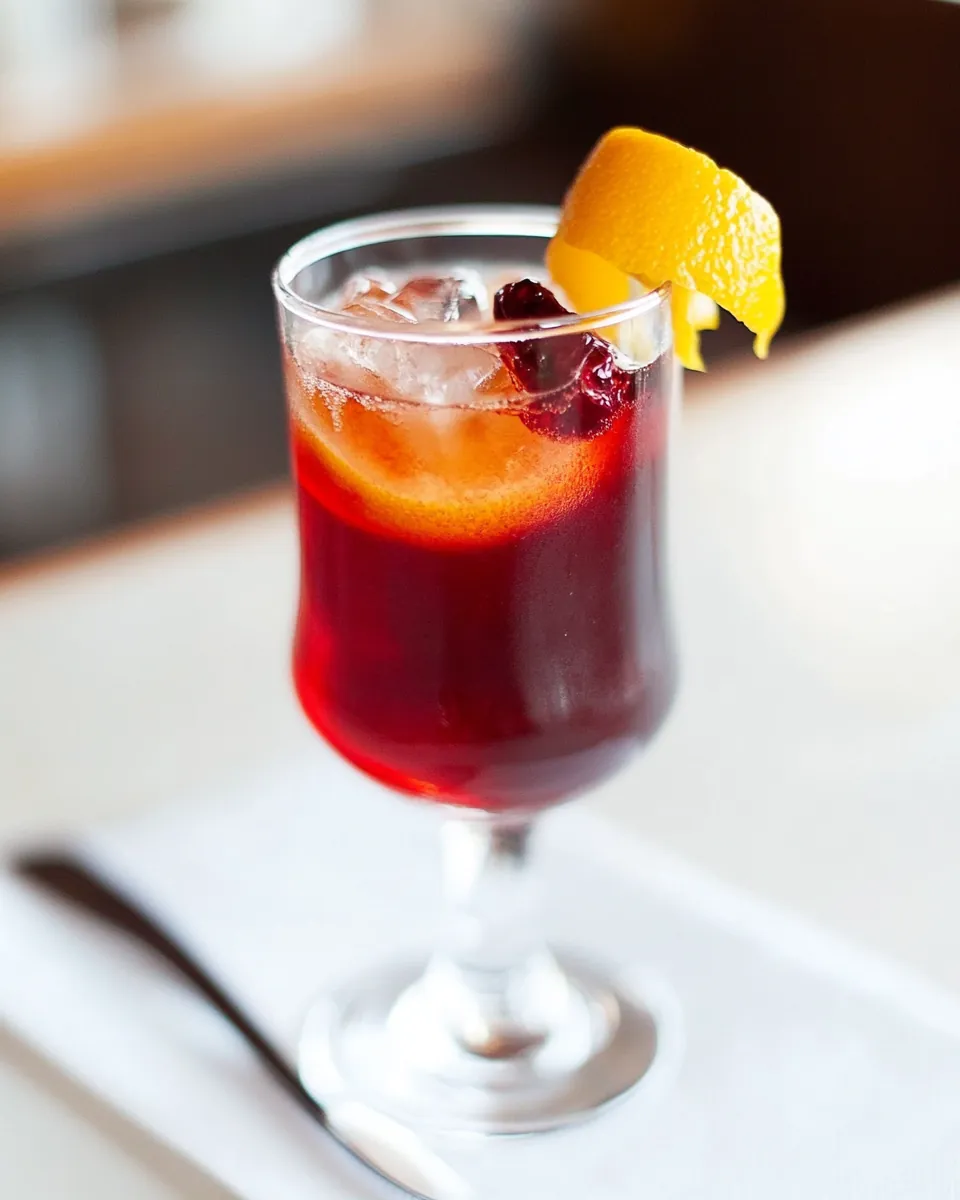 Byrrh Cassis Aperitif