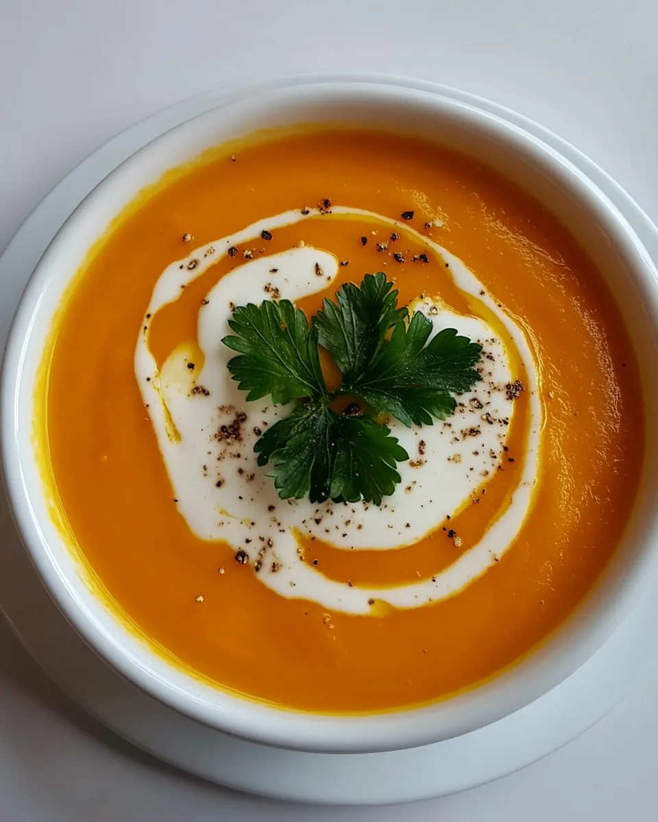 Creamed Carrot Soup